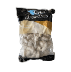 Camarón GAG 36-40 premium X 1kg (10unid x caja crudo/ pelado/sin vena)