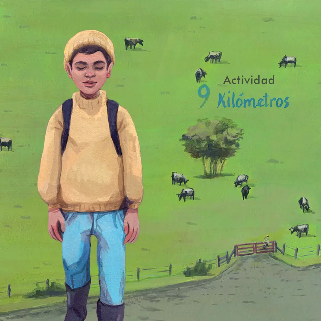 9 kilómetros: Tracemos un recorrido