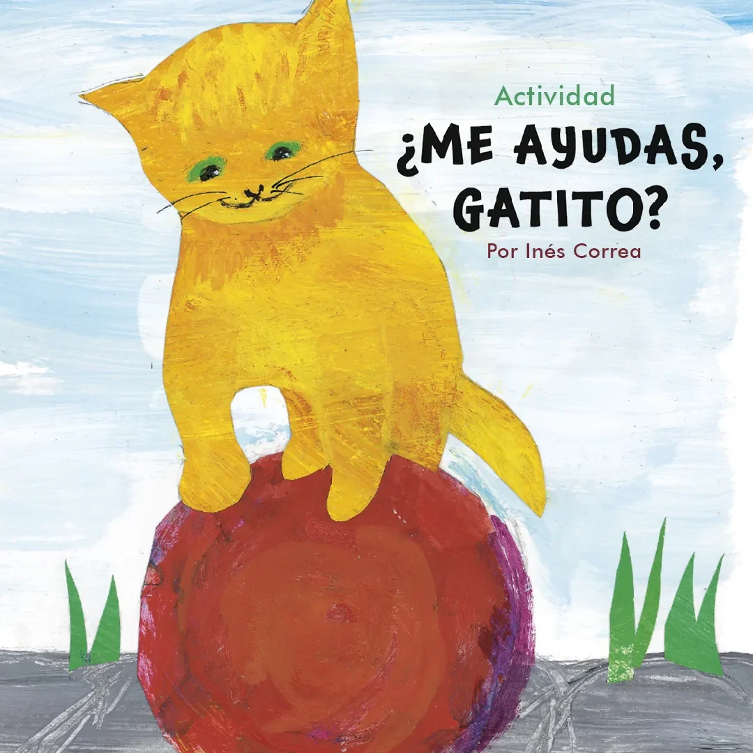 ¿Me ayudas, gatito?: Títeres de la familia gato