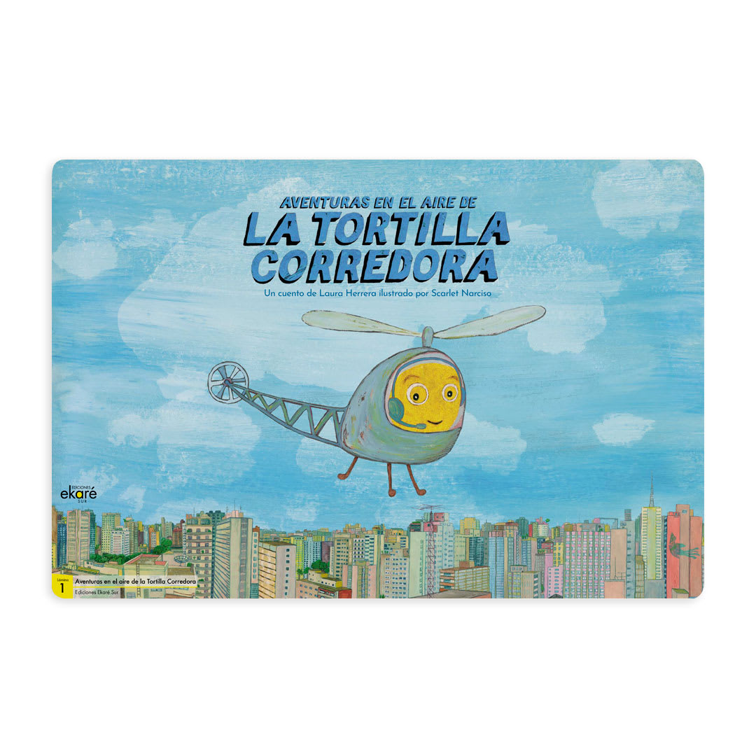 Láminas Aventuras en el aire de la tortilla corredora1
