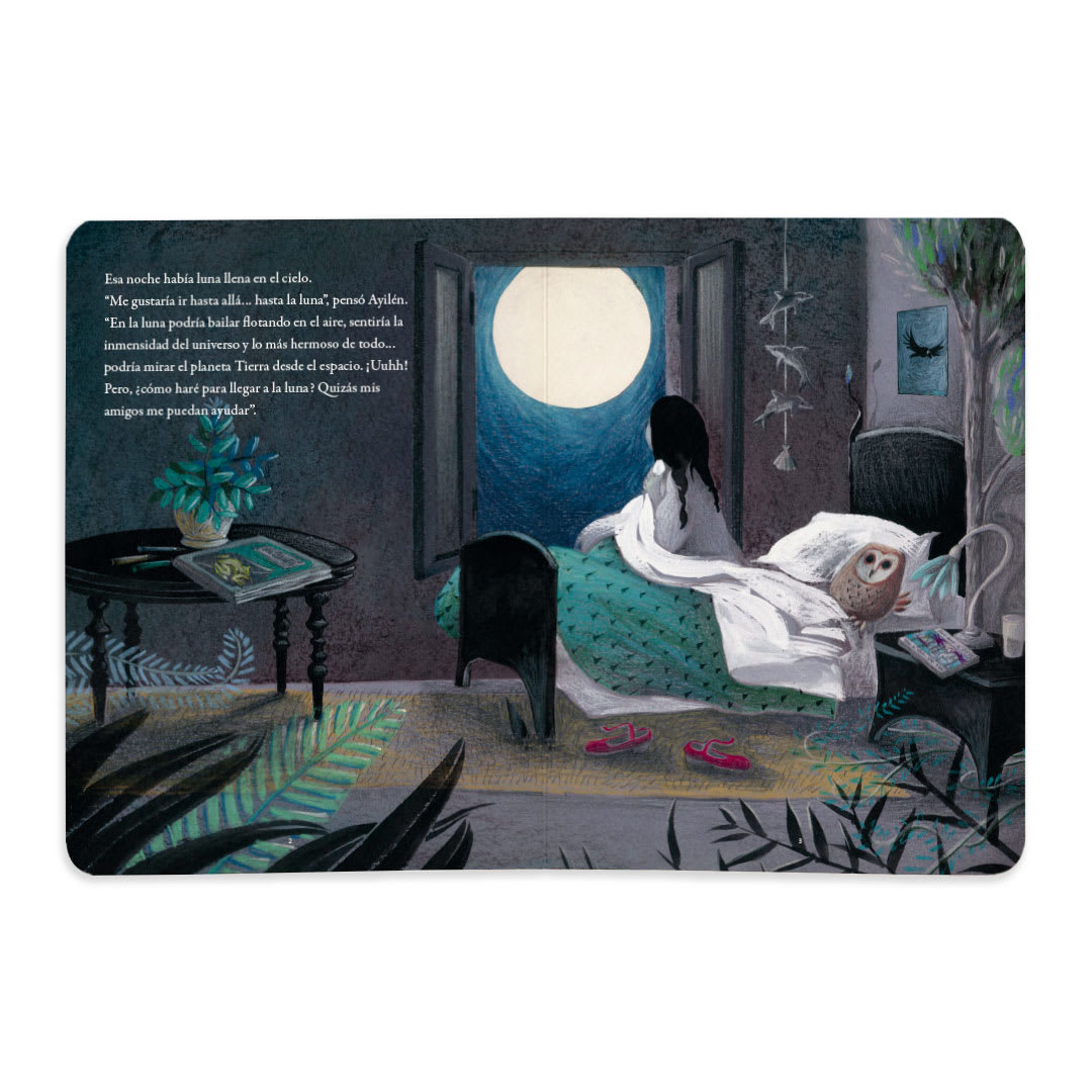 Ayilén y la luna2