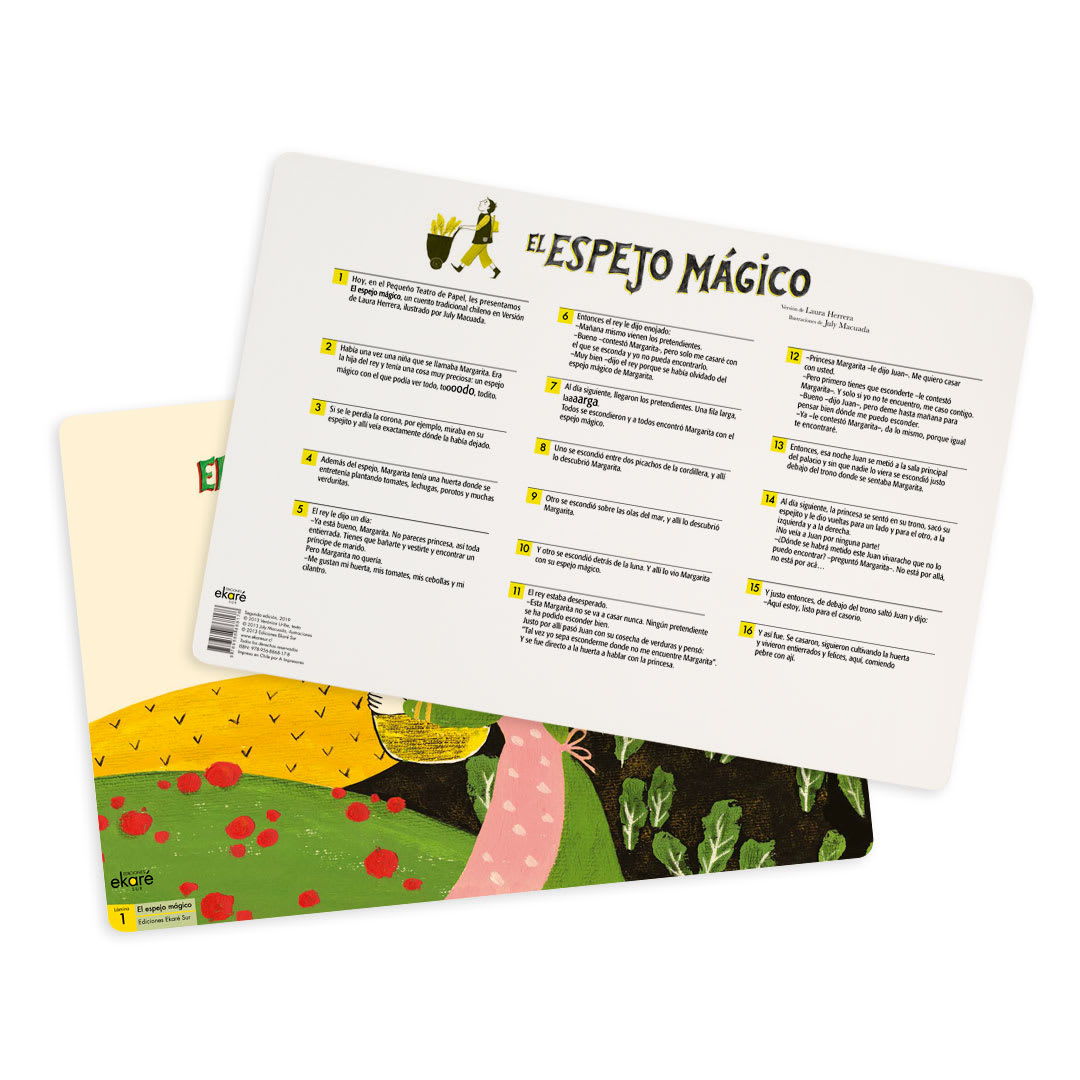 Láminas El espejo mágico3