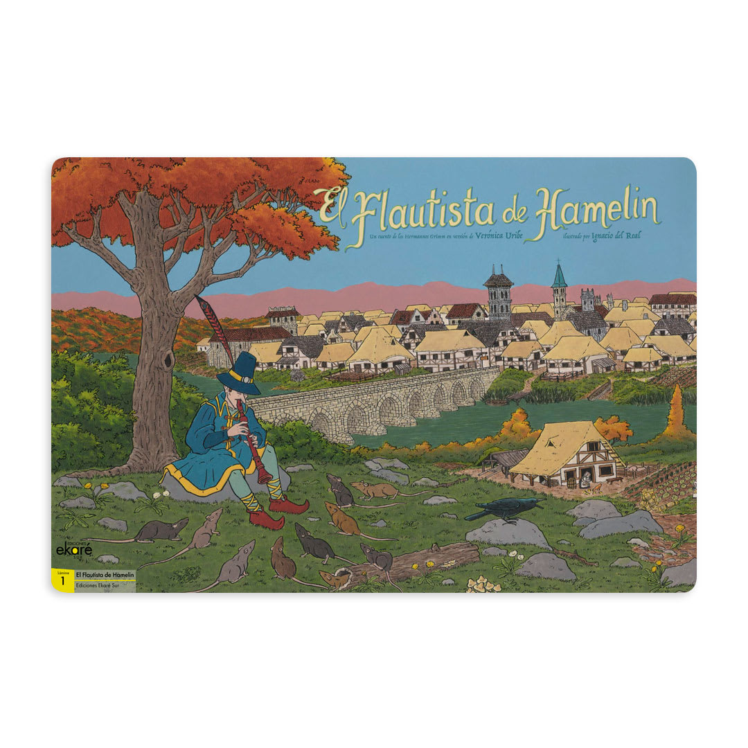 Láminas El Flautista de Hamelin1