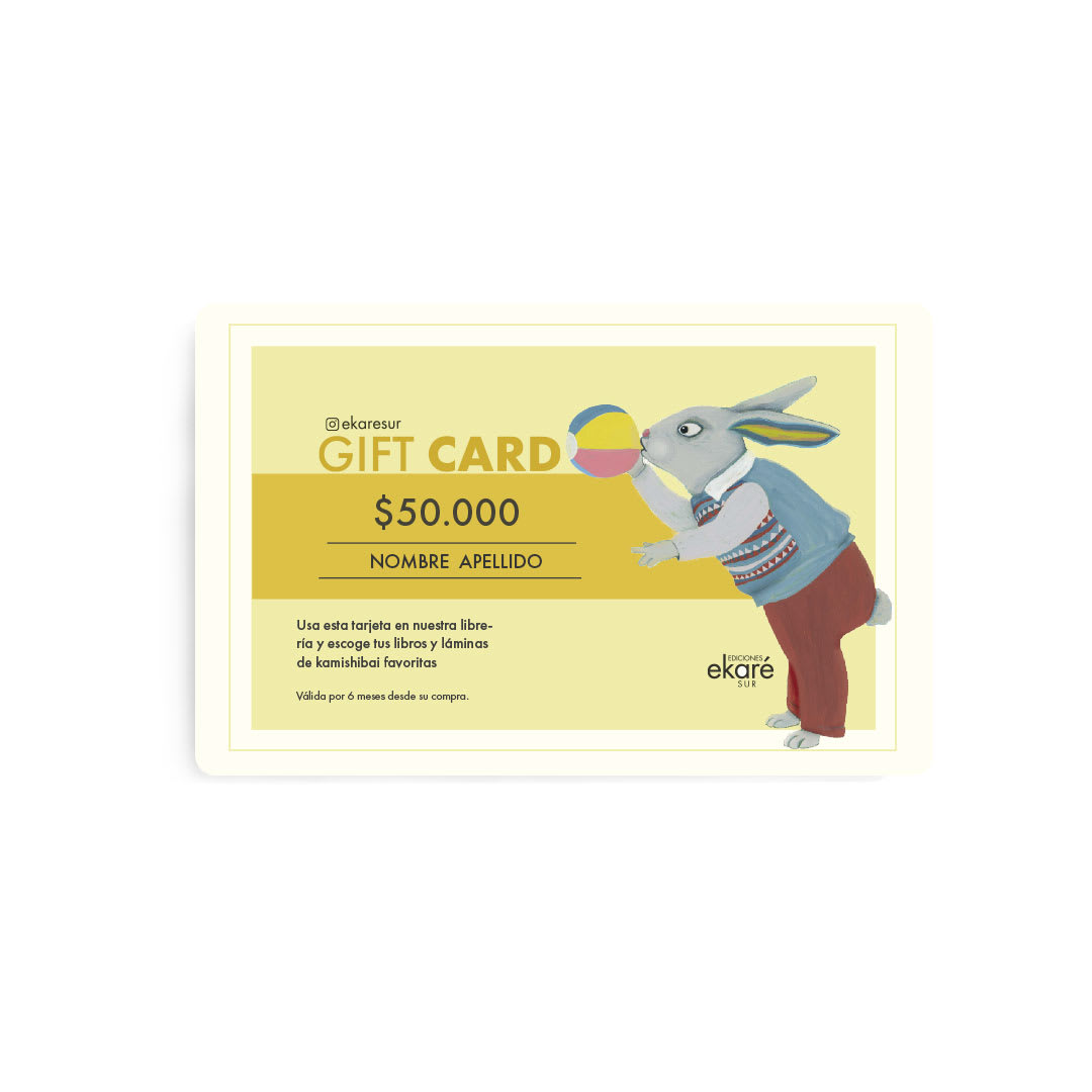 Gift card $50.0001