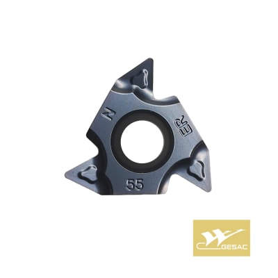 Inserto de hilo exterior 22ERN55-TC GM3225 (5 a 7 paso) GESAC