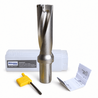 Broca con inserto diametro 34.5 mm. MILESIMA
