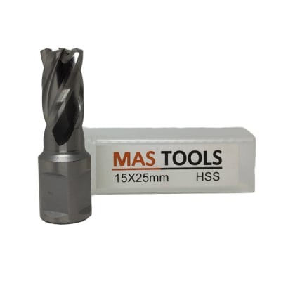 Broca anular 18 x 25 mm. HSS MASTOOLS1