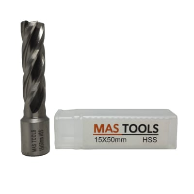 Broca anular 12 x 50 mm. HSS MASTOOLS