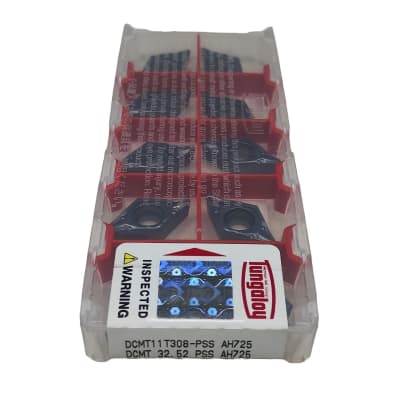 Caja inserto de torno DCMT11T304-PSS AH725 TUNGALOY