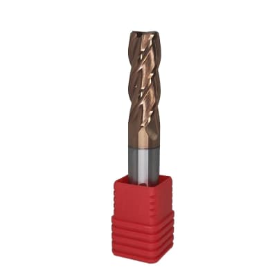 Fresa cil. frontal 10 mm. - 4 filos Tungsteno 55 HRC MASTOOLS