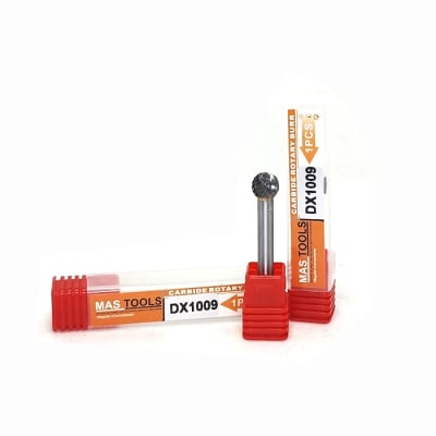 Lima rotativa carburo de tungsteno DX1009, toma 6 mm. MASTOOLS