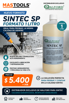 Aceite soluble sintetico SINTEC (1 litro) WALFORD1