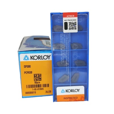 PROMO 5 caja SP300 PC9030 KORLOY