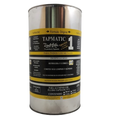 Fluido de corte N°1 TAPMATIC 5 Litros para roscado y mecanizado de metales