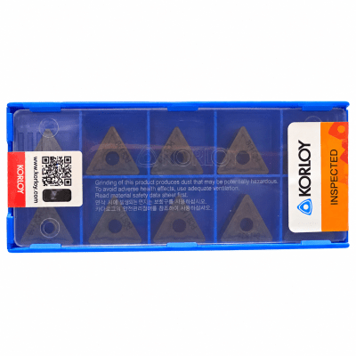 Caja inserto de torno TNMG160408-HS PC8110 KORLOY1