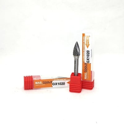 Lima rotativa carburo de tungsteno GX1020, toma 6 mm. MASTOOLS