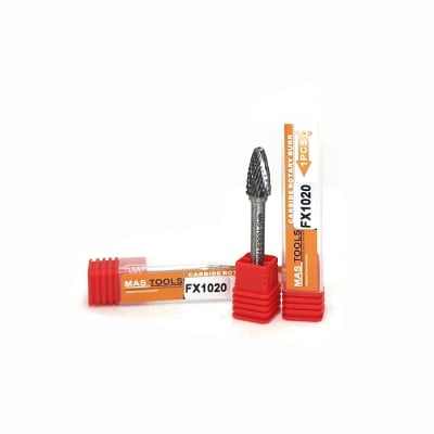 Lima rotativa carburo de tungsteno FX1020, toma 6 mm. MASTOOLS