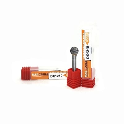 Lima rotativa carburo de tungsteno DX1210, toma 6 mm. MASTOOLS