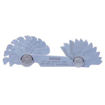 Cuenta Hilos Mixto Métrico y Whitworth ACCUD 52 Hojas | Modelo 925-062-52