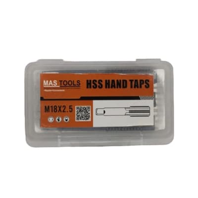 Macho manual M 3 x 0.5 (3 piezas) HSS MASTOOLS1