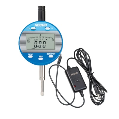 Reloj comparador digital 0-50 (211) + cable transmisor de datos y software ACCUD1