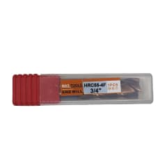 Fresa cil. frontal 3/4 - 4 filos carburo de Tungsteno (55 HRC) MASTOOLS