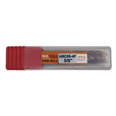 Fresa cil. frontal 5/8 - 4 filos carburo de Tungsteno (55 HRC) MASTOOLS