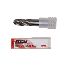 Fresa cil. radial 16 mm. 4 filos 32 x 92 HSSE 8% YG
