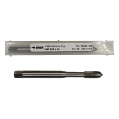 Macho maquina recto UNF 5/16 x 24 HSSE DIN371 BAER