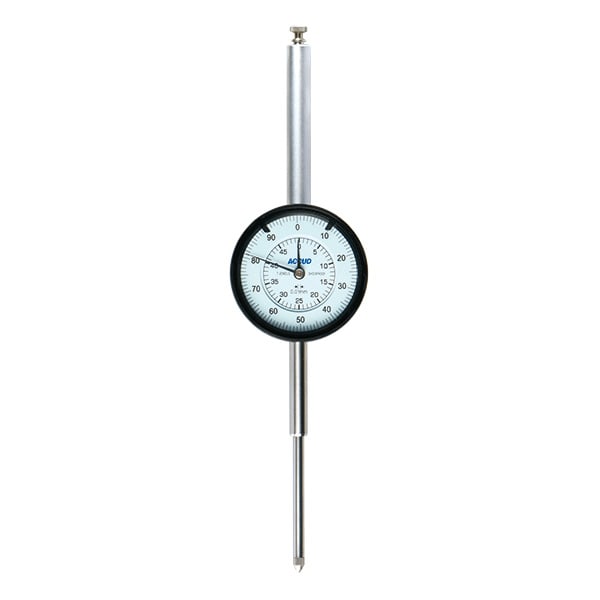 Reloj Comparador Analógico ACCUD 0-100 mm x 0,01 mm | Modelo 229-100-21 1