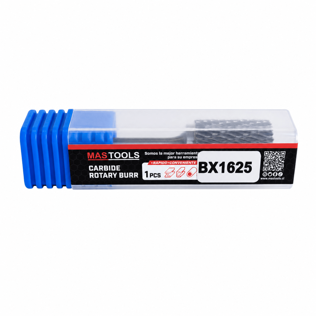 Lima rotativa carburo de tungsteno BX1625, toma 6 mm. MASTOOLS1