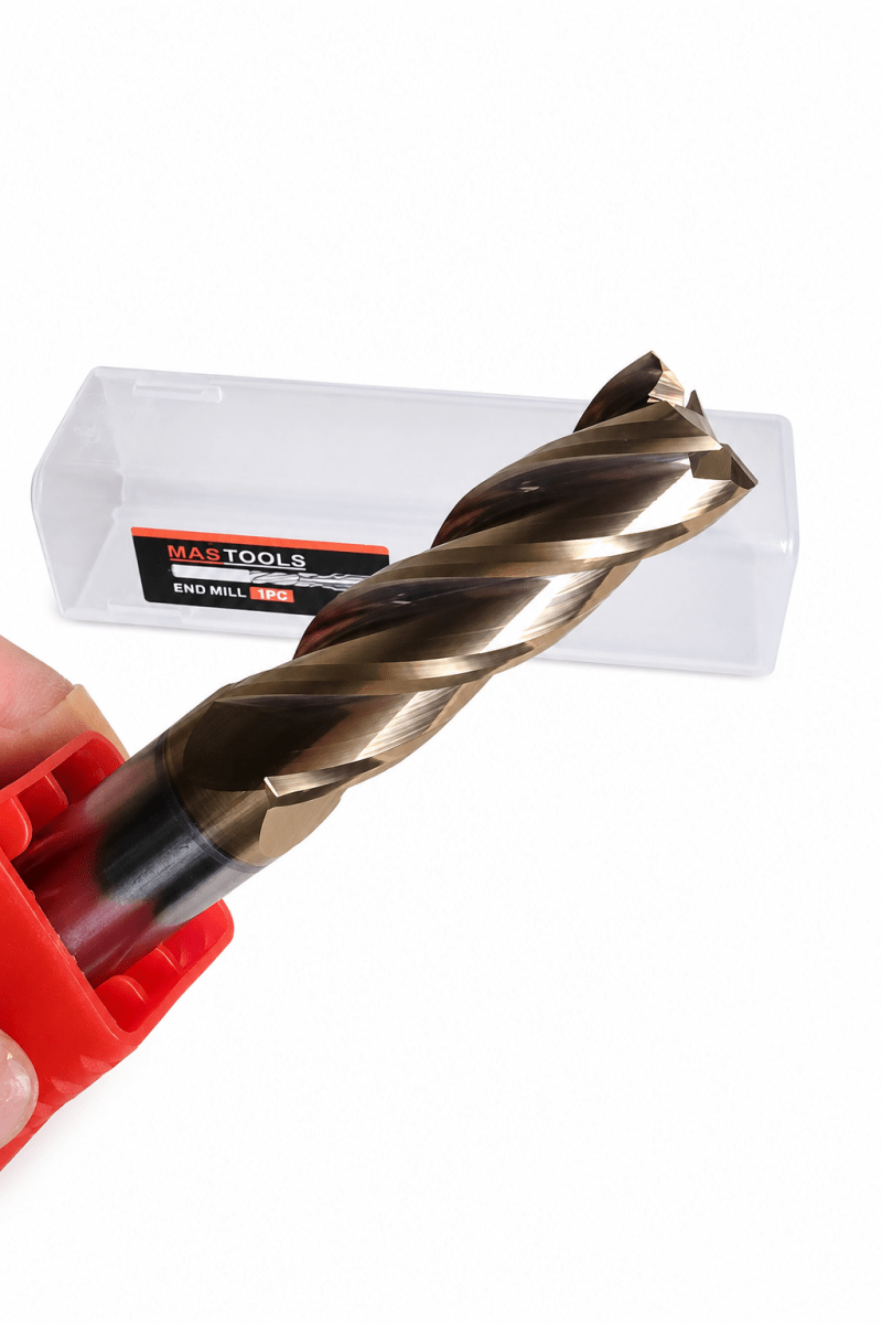 Fresa cil. frontal 14 mm. - 4 filos Tungsteno 55 HRC MASTOOLS1