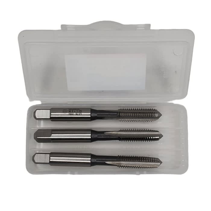 Macho manual M 6 x 1 HSS-Co. (3 piezas) URANGA2