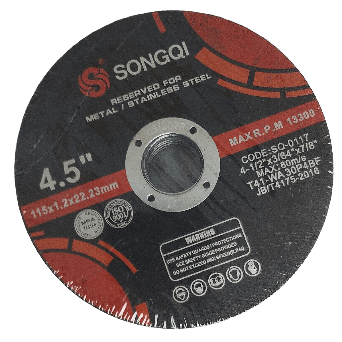 25 unid. disco de corte 4.5