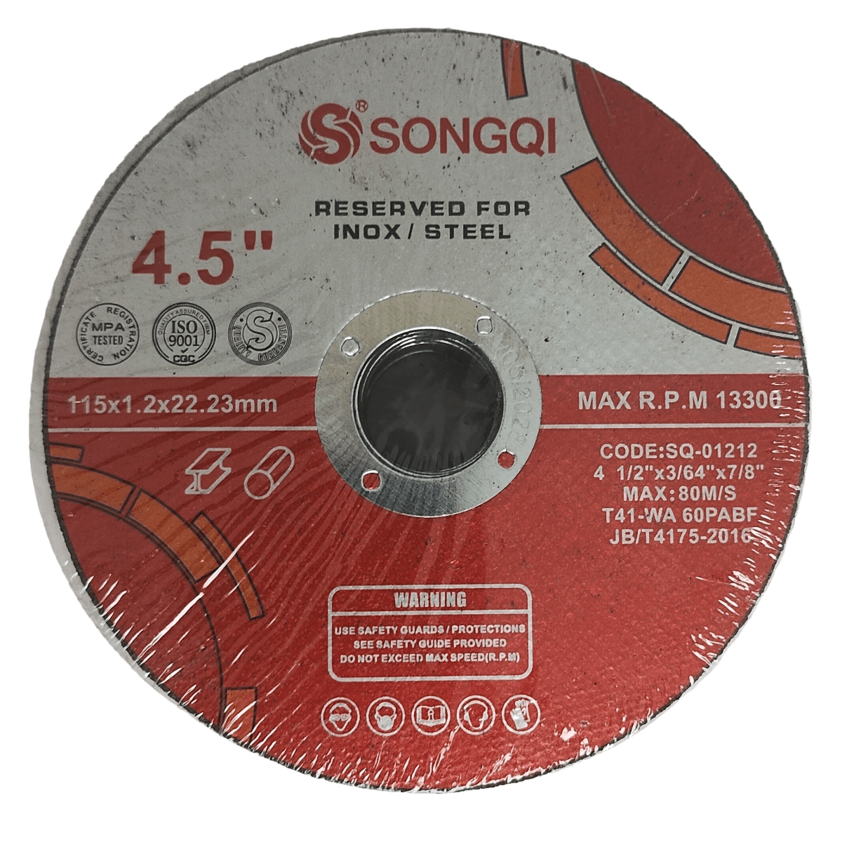 25 unid. disco de corte 4.5