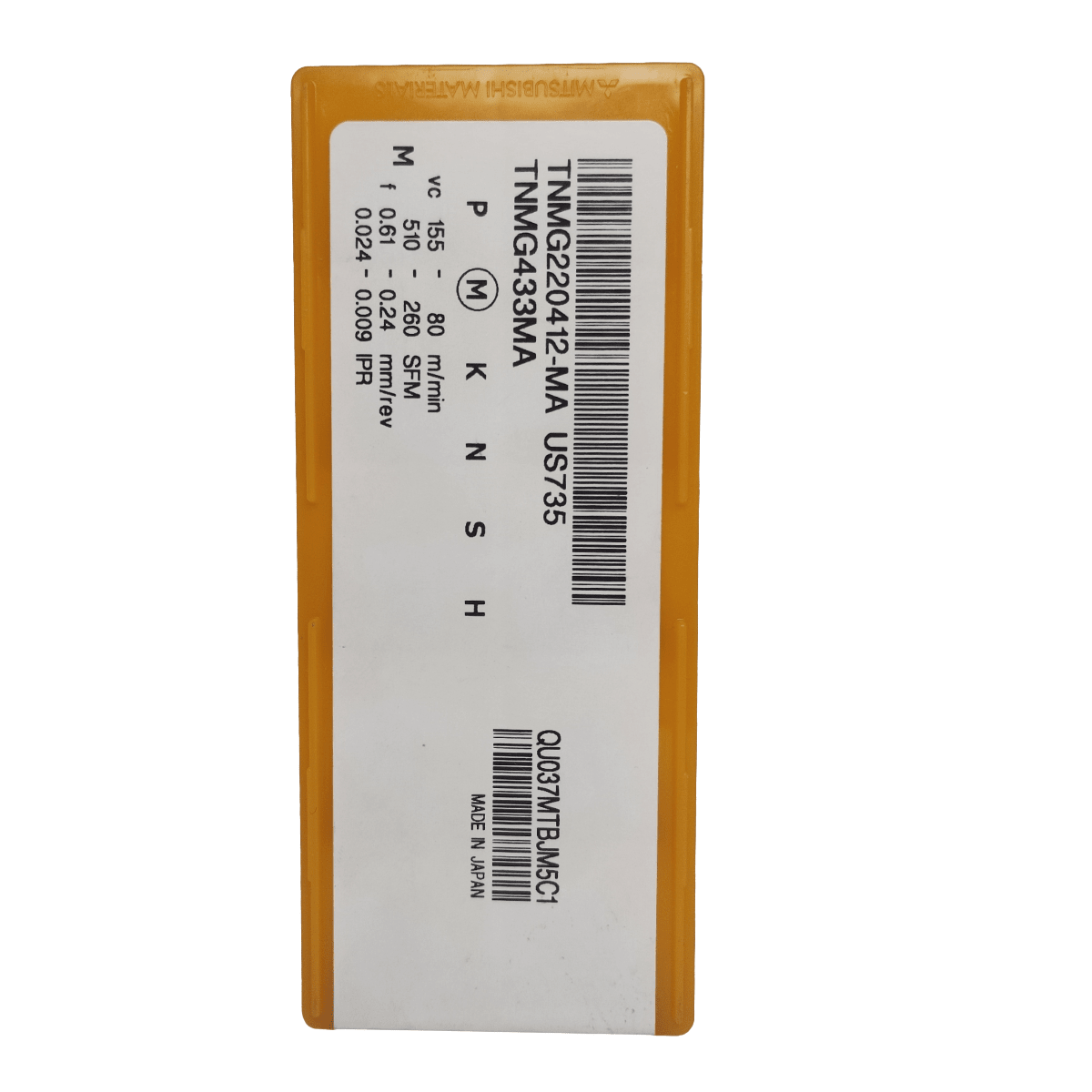 Caja inserto de torno TNMG220412-MA US735 MITSUBISHI3