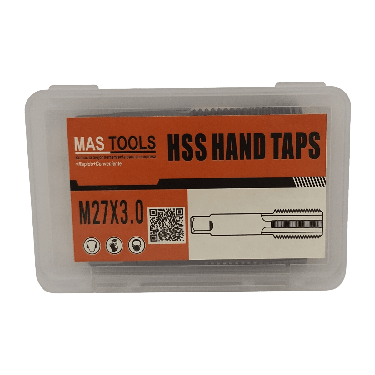 Macho manual M 27 x 3 (3 piezas) HSS MASTOOLS2