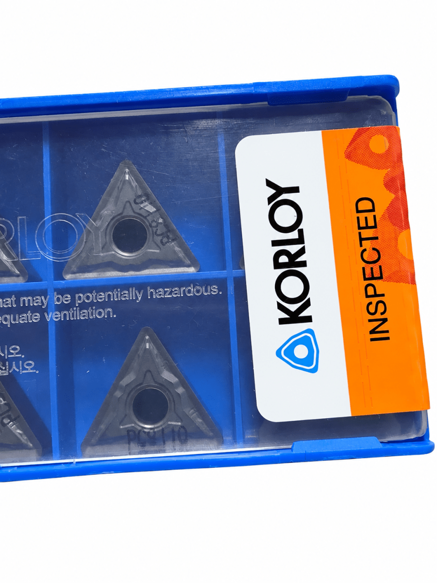 Caja inserto de torno TNMG160408-HS PC8110 KORLOY3