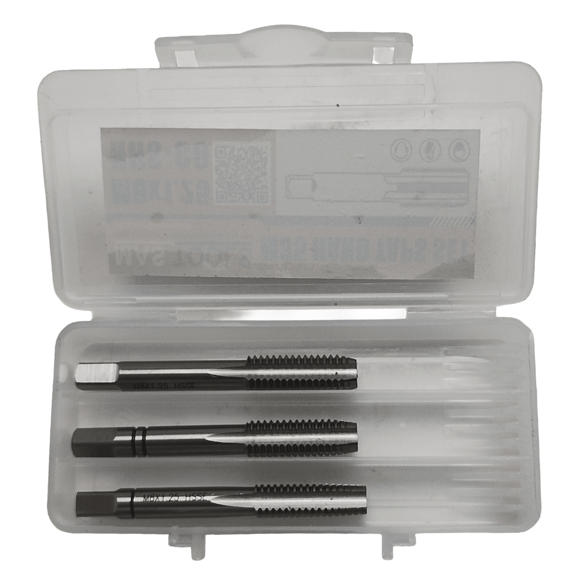 Macho manual M 5 x 0.8 HSS-Co. (3 piezas) MASTOOLS1