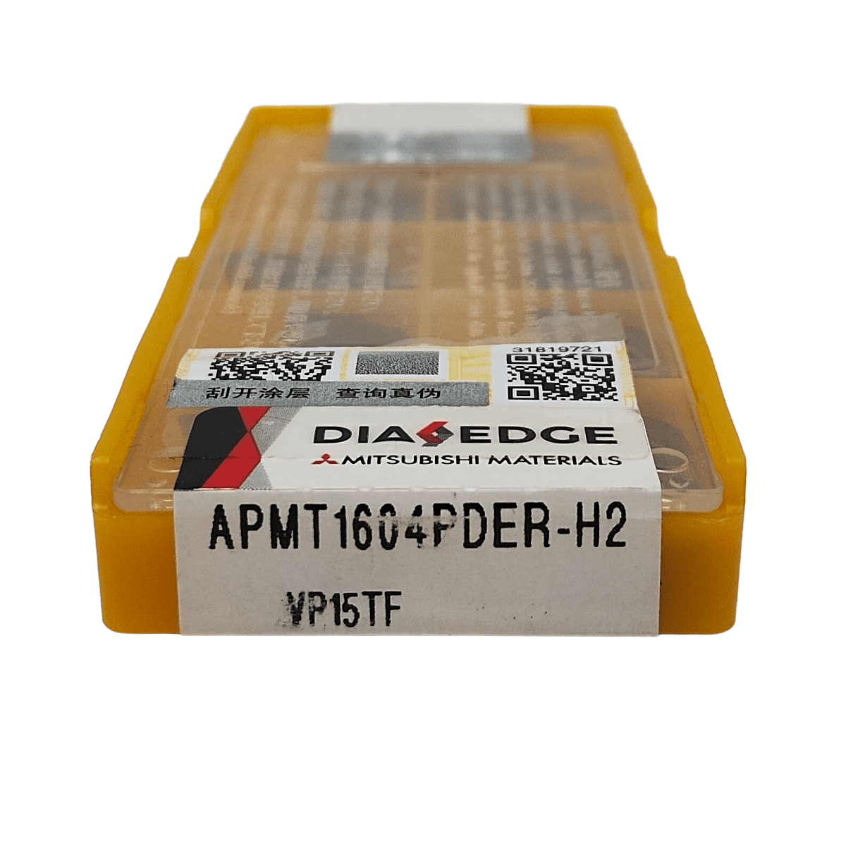 Caja inserto de fresado APMT1604PDER-H2 VP15TF MITSUBISHI3