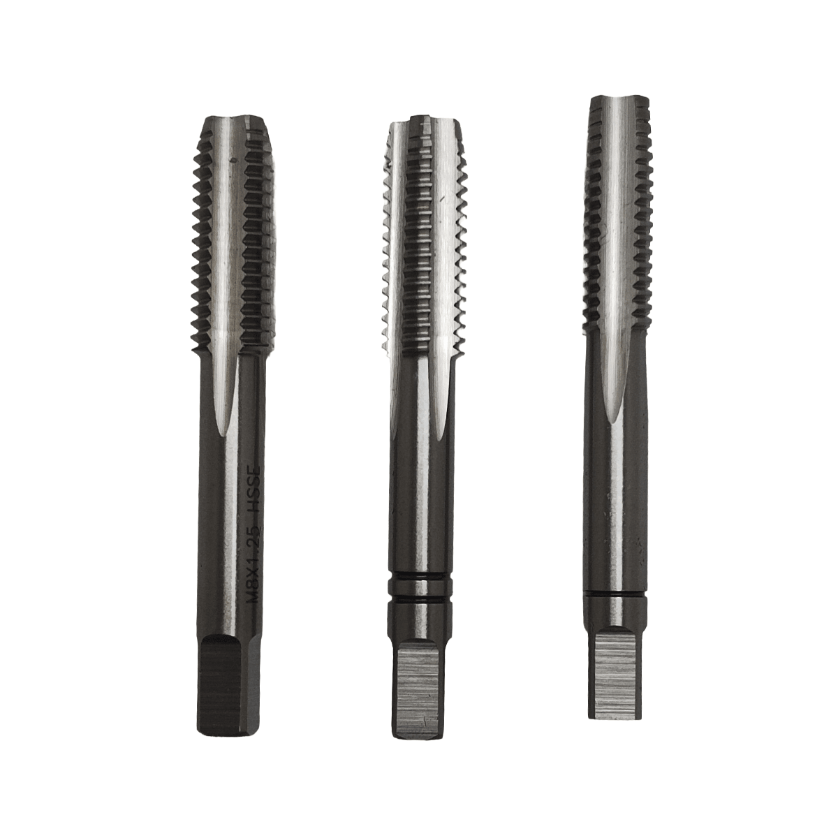 Macho manual M 5 x 0.8 HSS-Co. (3 piezas) MASTOOLS2
