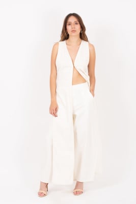 PANTALON CON ELASTICO BCO1