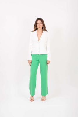 PANTALON RECTO VERDE1