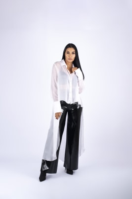 CAMISA LARGA DE SEDA IVORY1