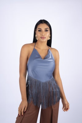 TOP COLUMPIO CON FLECOS GRIS1