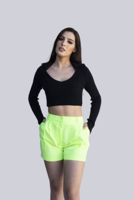 SHORT NEÓN VERDE NEÓN1