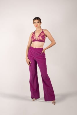 BRALETTE DE ENCAJE MAGENTA1