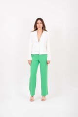 PANTALON RECTO VERDE