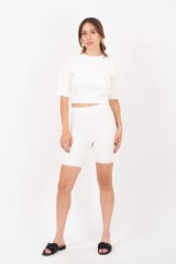 SET TEJIDO BLANCO