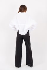 CAMISA CON CANESÚ BLANCA